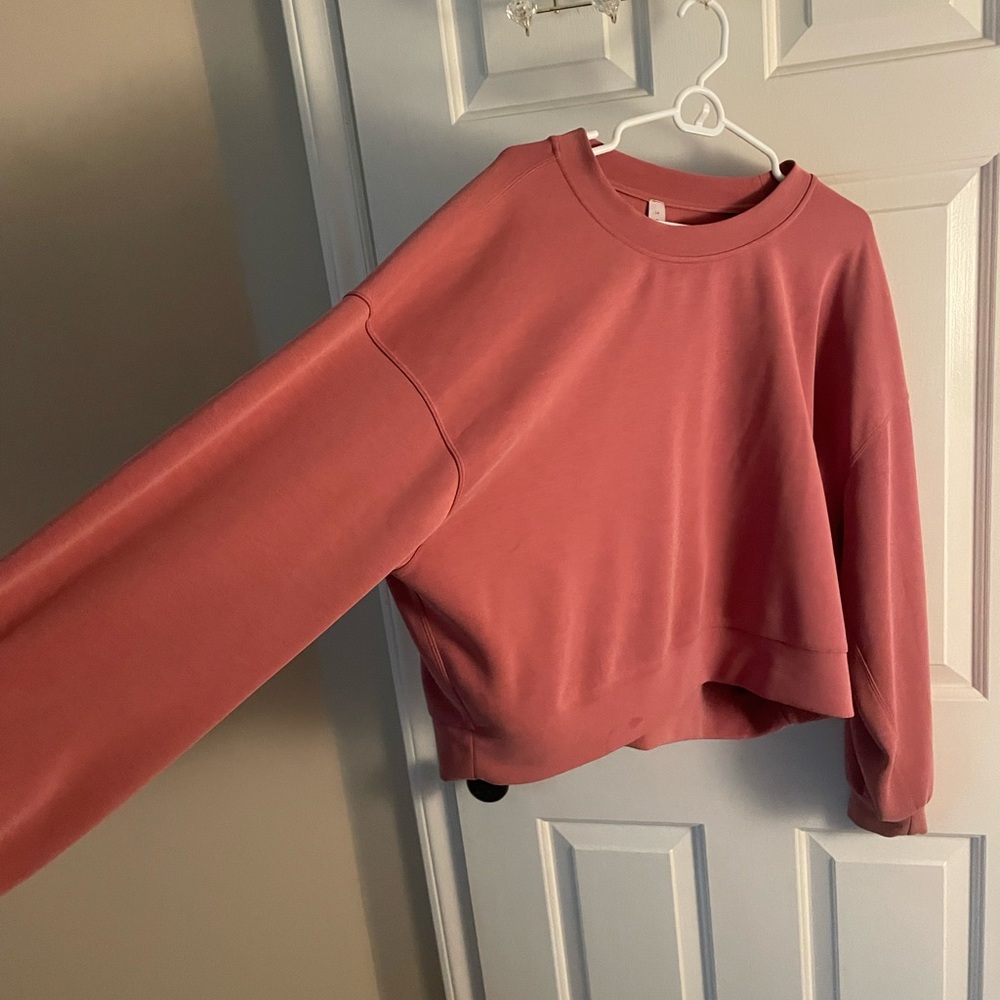 Lululemon Perfectly Oversized Crop Crew SoftStreme